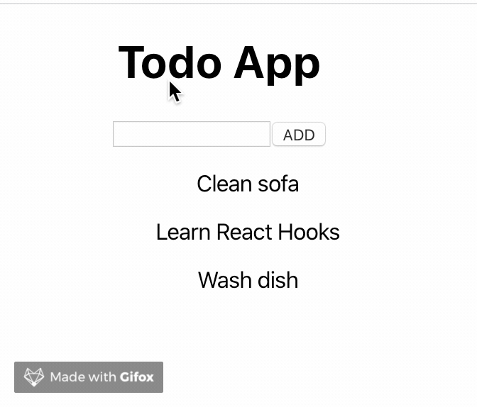 add new todo